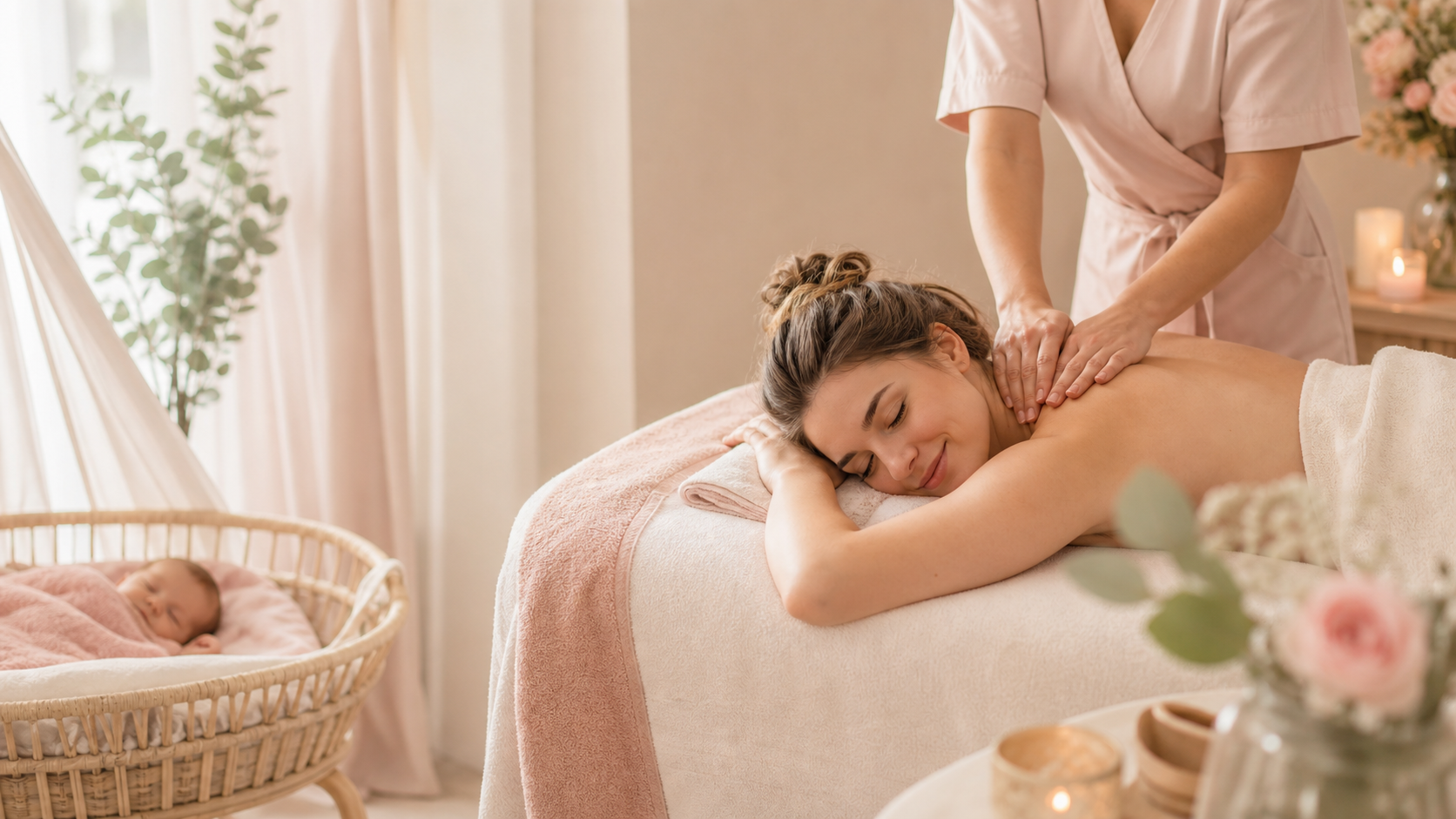 Massage jeune maman à domicile à Rixensart